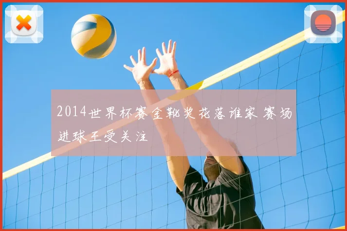 2014世界杯赛金靴奖花落谁家 赛场进球王受关注